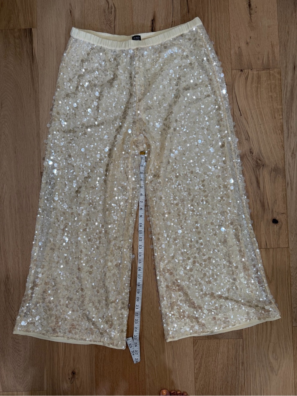 J. Crew Collection Cosmo pant - Champagne